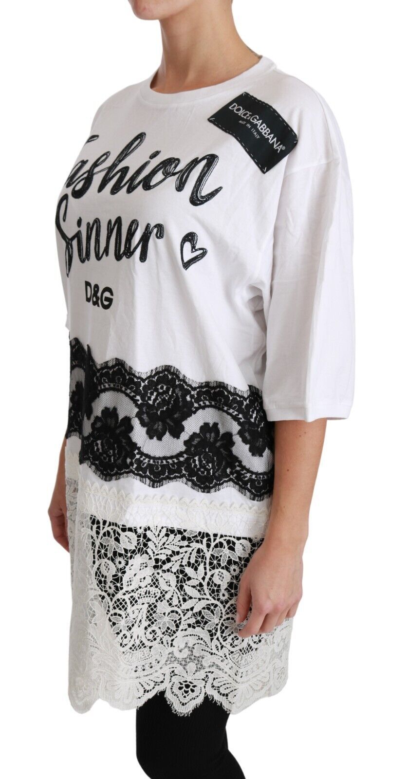 Футболка Dolce &amp; Gabbana Chic DG Fashion Sinners