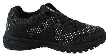 Спортивне взуття Plein Sport Elegant Black Runner Jasmines