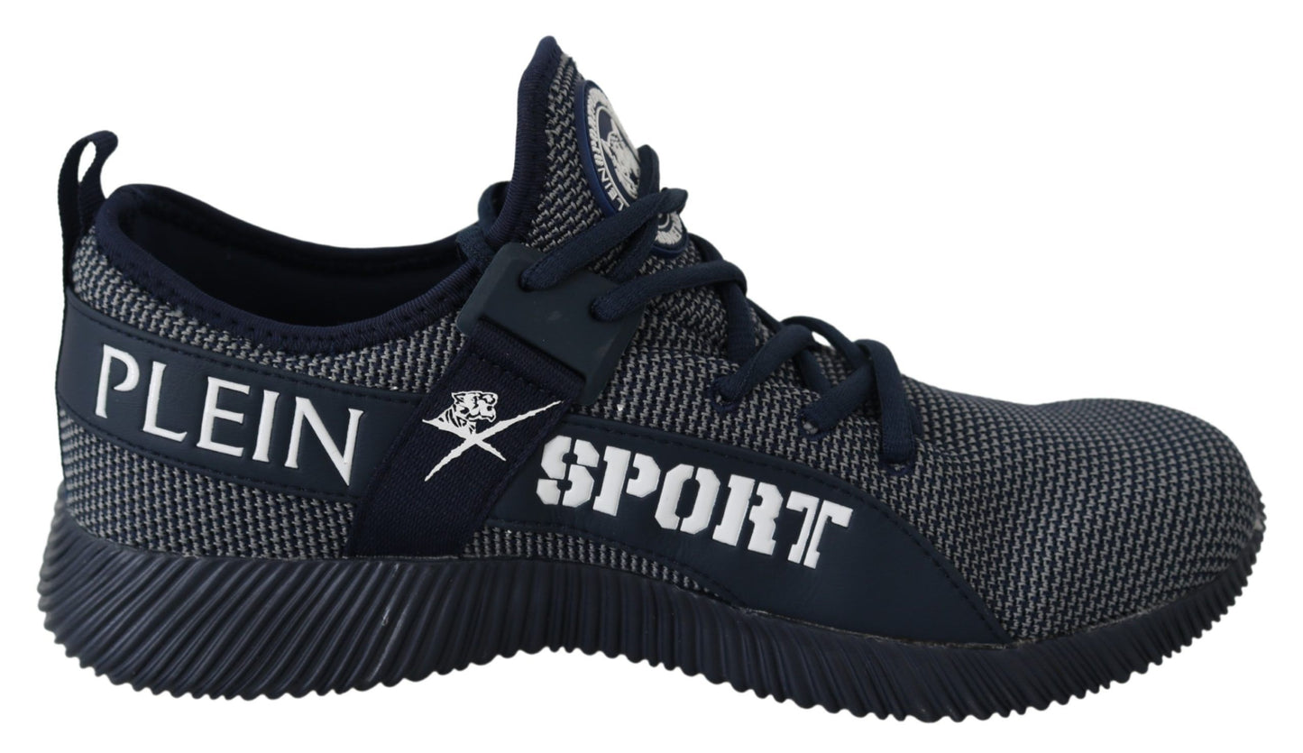Сині ексклюзивні кросівки Indaco Carter Plein Sport