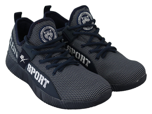 Сині ексклюзивні кросівки Indaco Carter Plein Sport