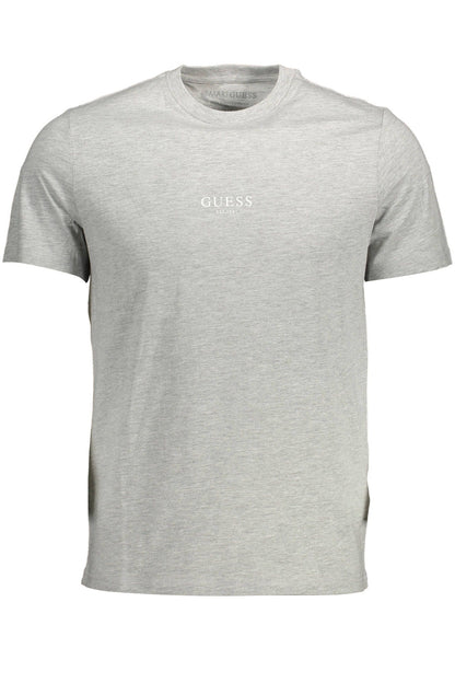 Сіра бавовняна чоловіча футболка Guess Jeans