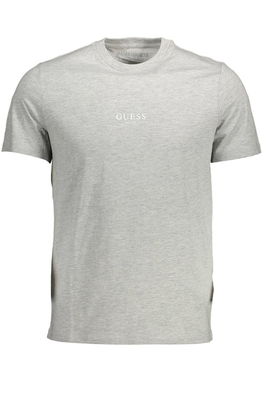 Сіра бавовняна чоловіча футболка Guess Jeans