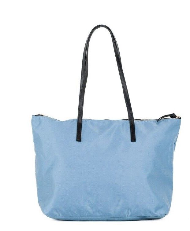 Шкіряна сумка Versace Portuna Medusa Medium Cornflower Blue