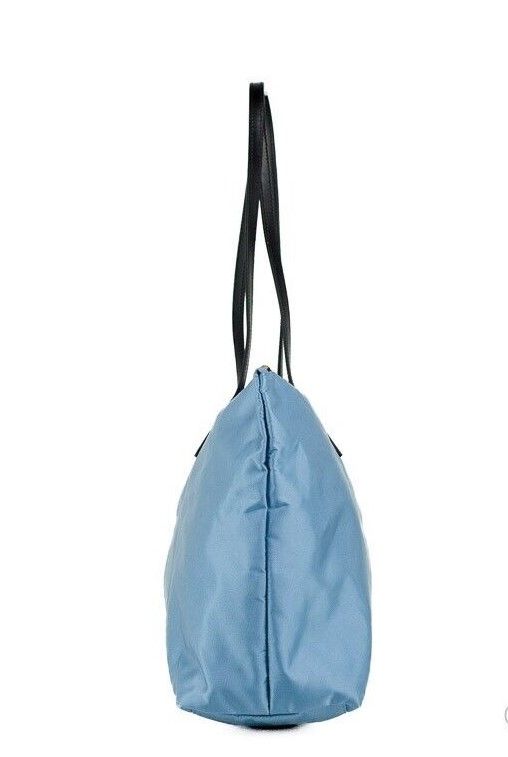Шкіряна сумка Versace Portuna Medusa Medium Cornflower Blue
