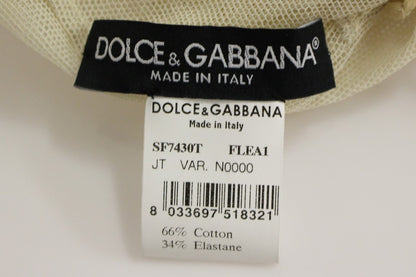 Елегантна бежева безрукавка Dolce &amp; Gabbana