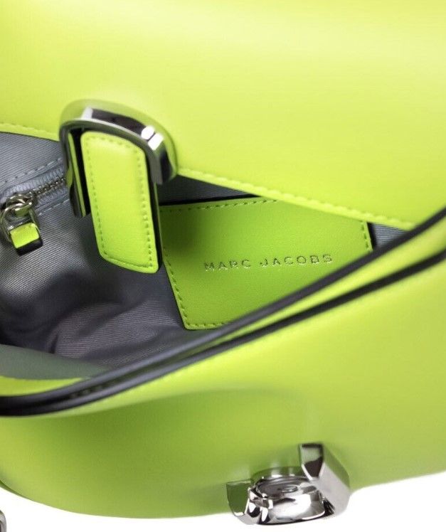 Marc Jacobs Сумочка J Marc Green Glow з гладкої шкіри через плече