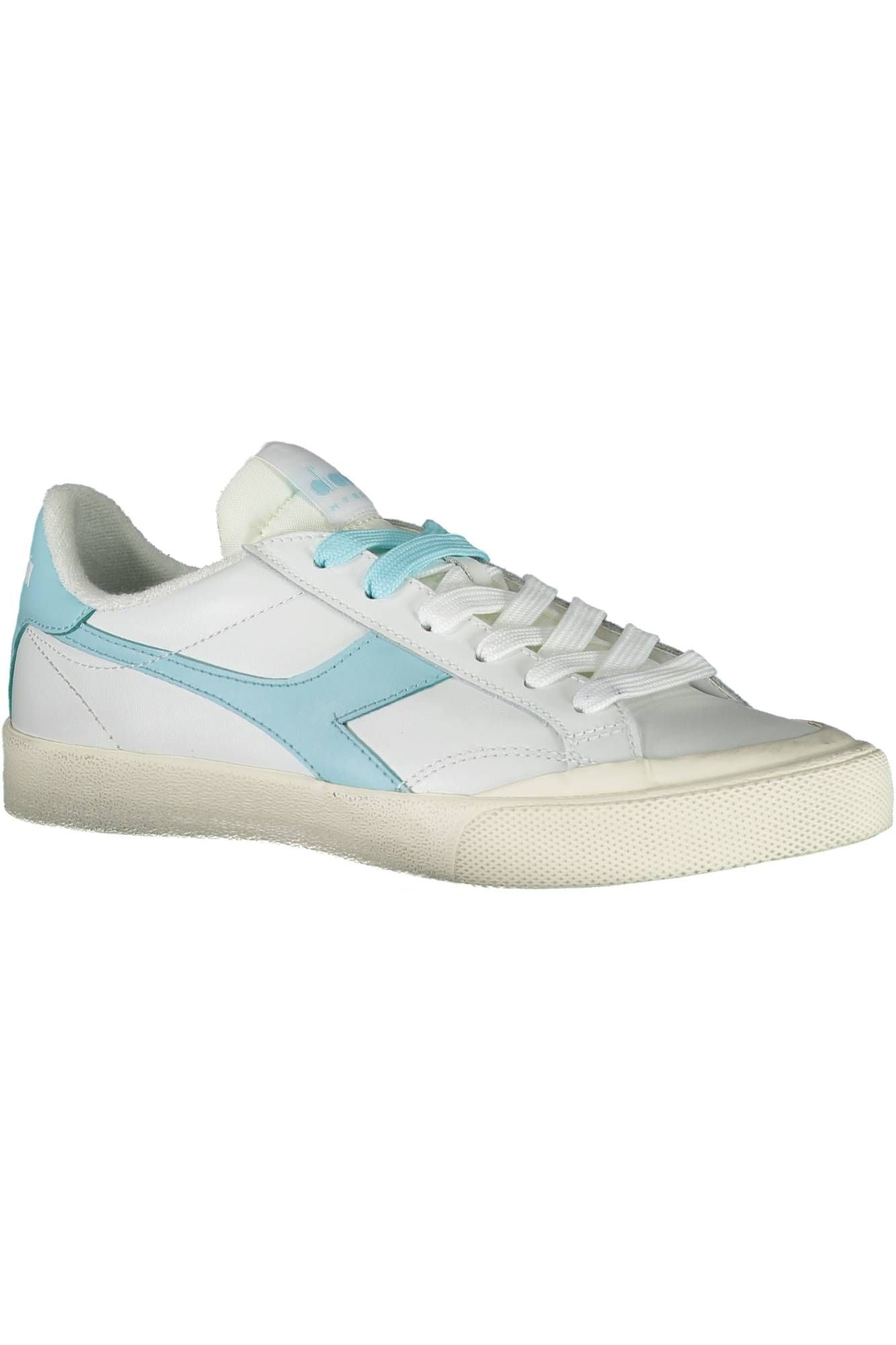Білі шкіряні жіночі кросівки Diadora