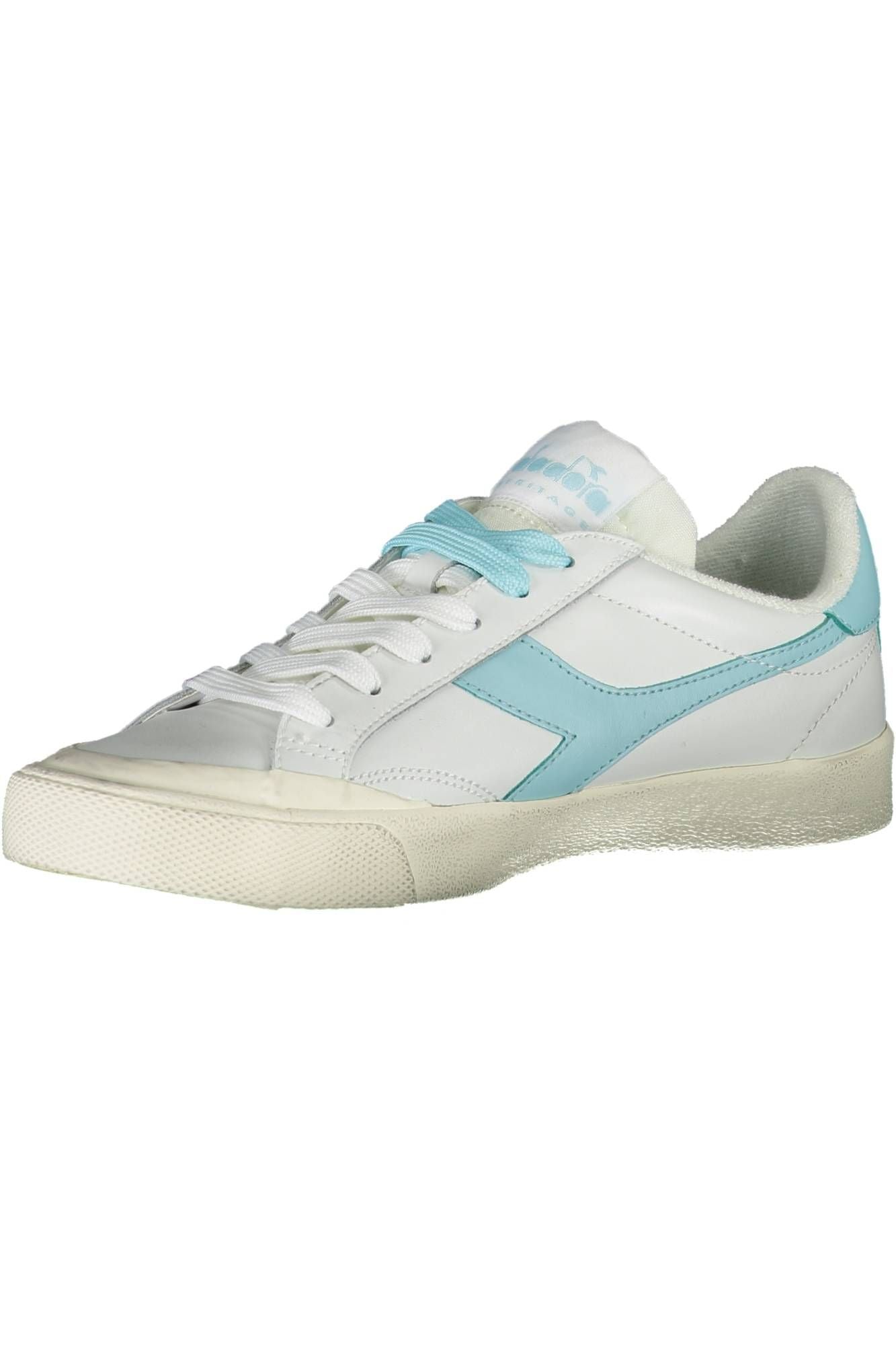 Білі шкіряні жіночі кросівки Diadora