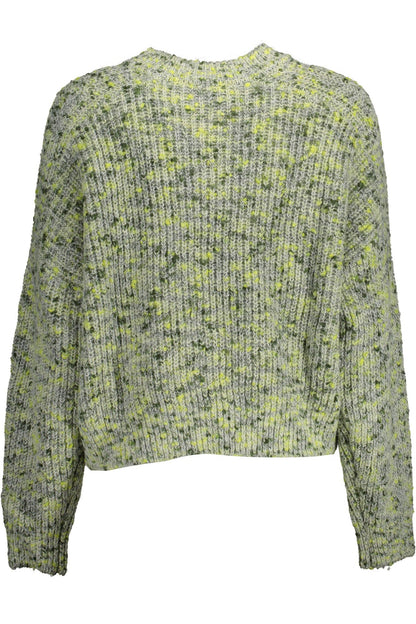 Зелений акриловий жіночий светр Desigual