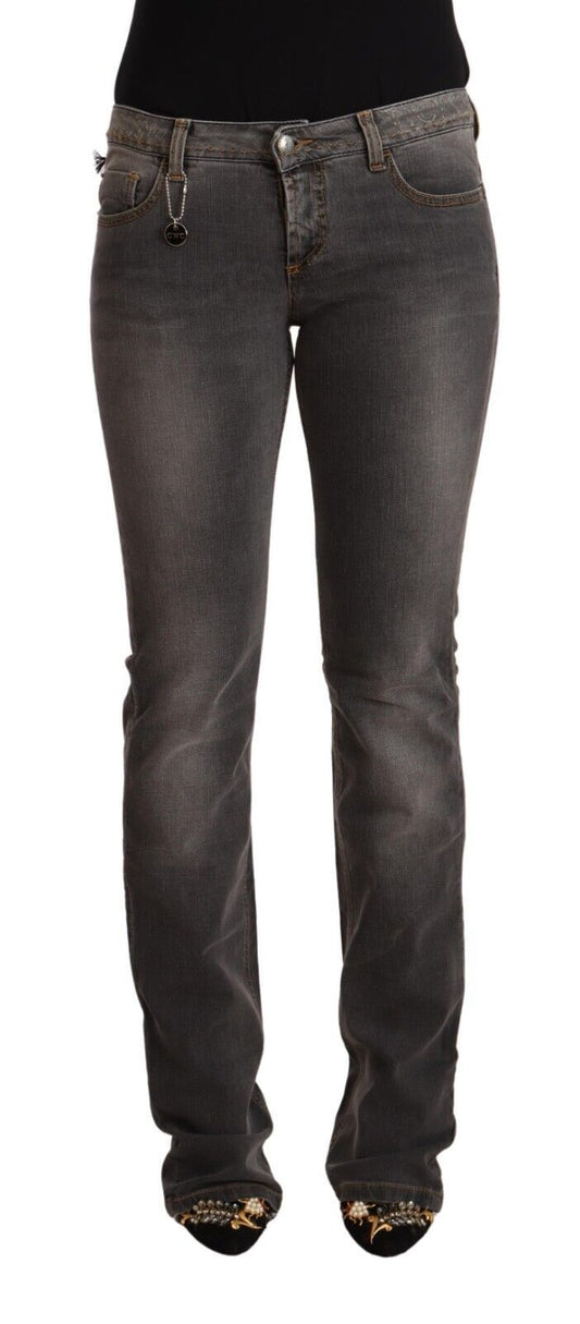 Костюм National Chic Grey Low Waist Skinny Denim