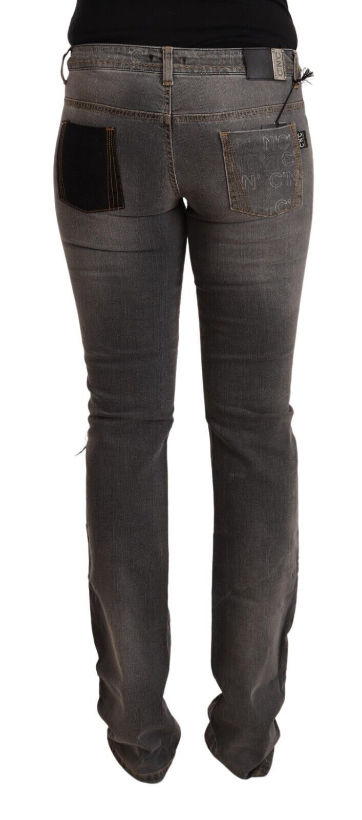 Костюм National Chic Grey Low Waist Skinny Denim