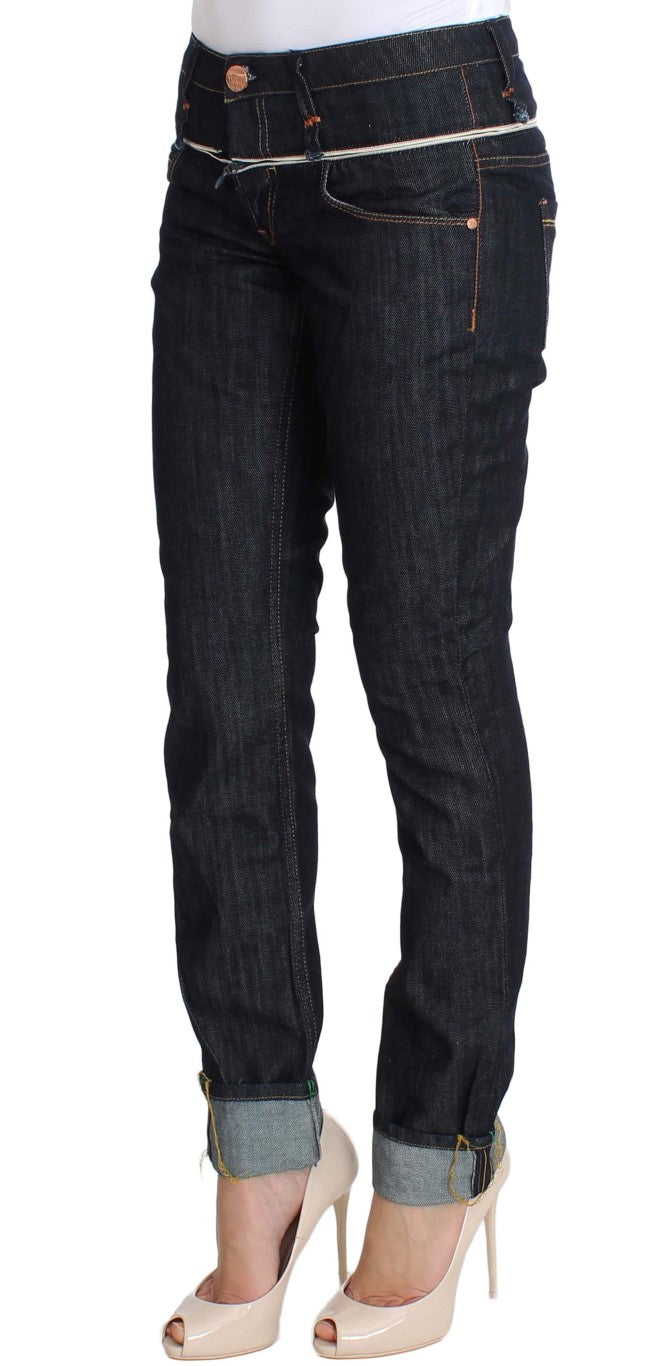 Темно-сині джинси Acht Elegant Straight Leg