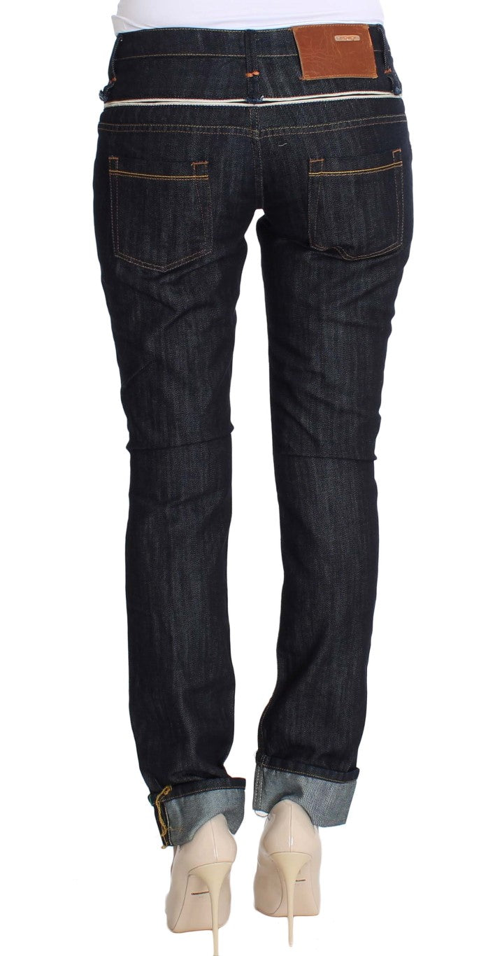 Темно-сині джинси Acht Elegant Straight Leg