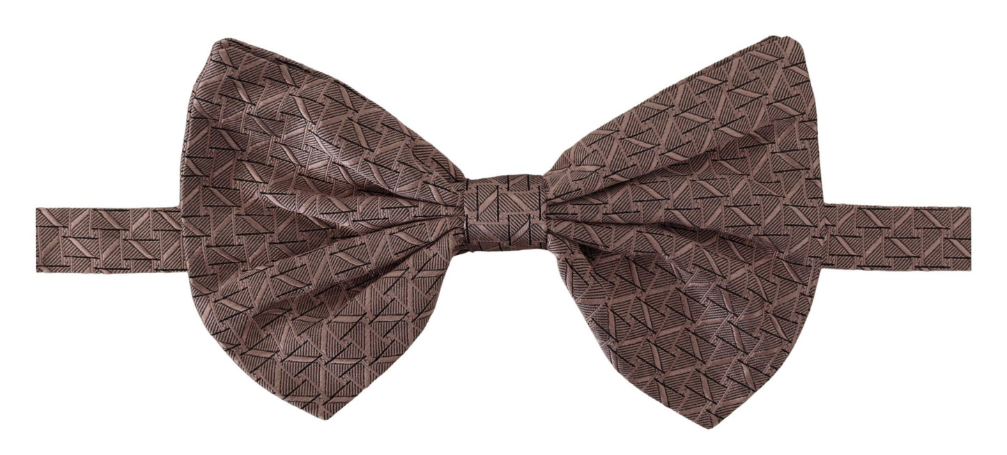 Dolce &amp; Gabbana Elegant Silk Gray Tie - чоловічий офіційний одяг