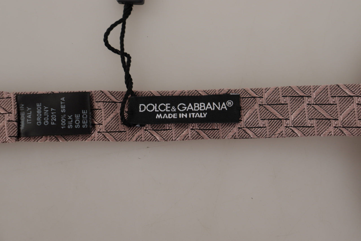 Dolce &amp; Gabbana Elegant Silk Gray Tie - чоловічий офіційний одяг