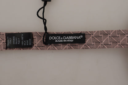 Dolce &amp; Gabbana Elegant Silk Gray Tie - чоловічий офіційний одяг