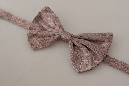 Dolce &amp; Gabbana Elegant Silk Gray Tie - чоловічий офіційний одяг