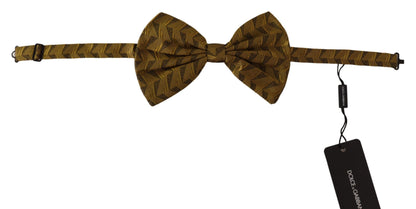 Елегантний золотий шовковий метелик Dolce &amp; Gabbana