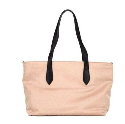 Сумочка Burberry Small Rose Beige з фірмовим логотипом Econyl Nylon Tote через плече