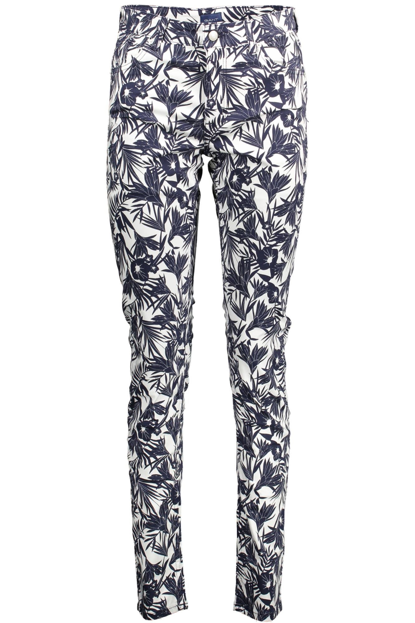 Вузькі жіночі бавовняні штани Gant Blue