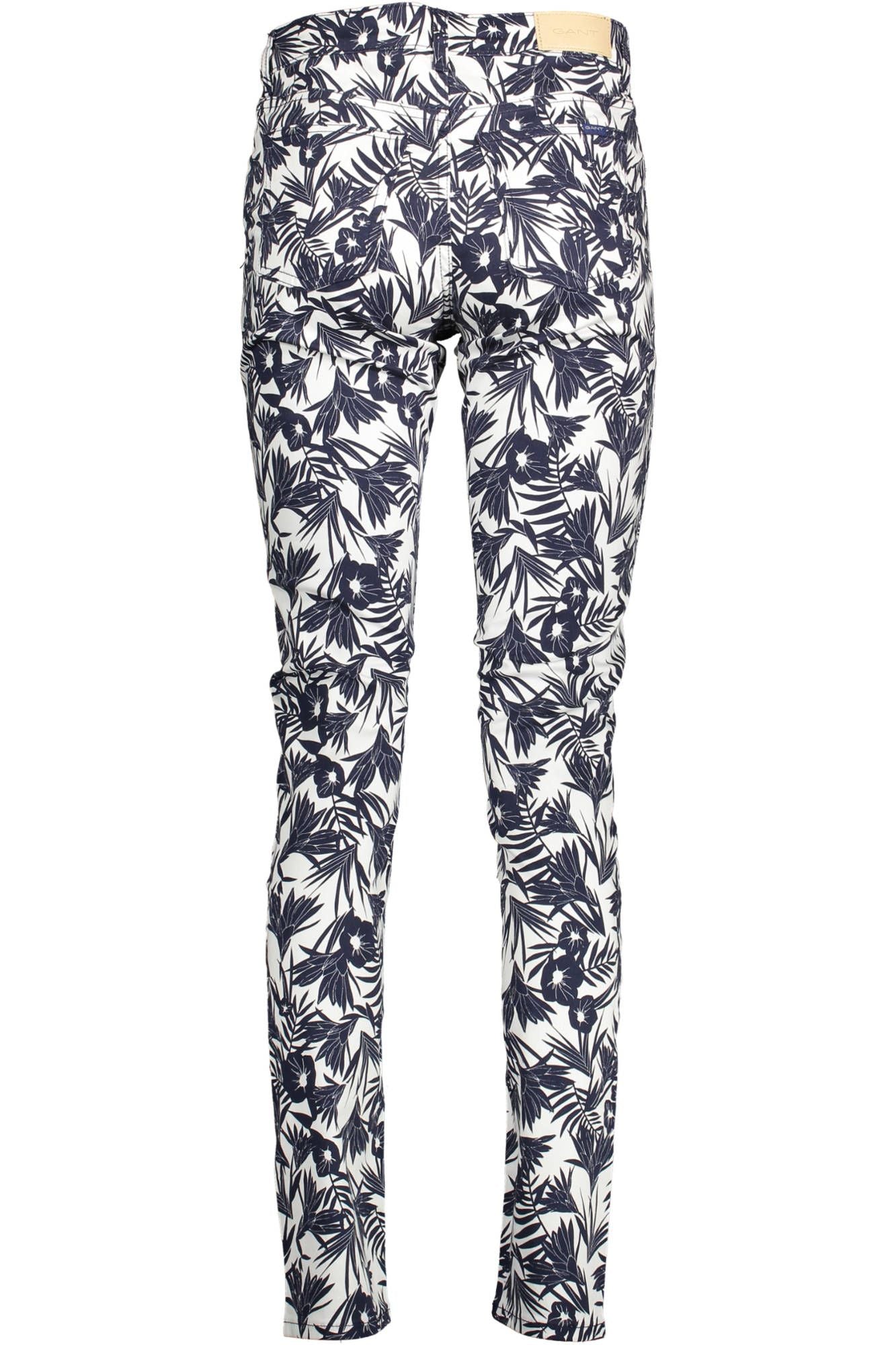 Вузькі жіночі бавовняні штани Gant Blue