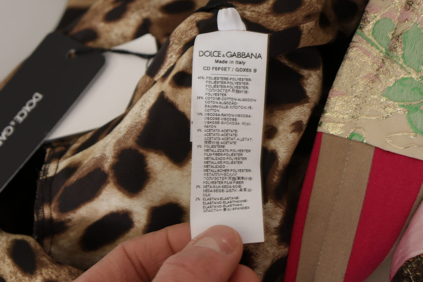 Міні-сукня-футляр Dolce &amp; Gabbana в стилі Печворк - багатобарвна елегантність