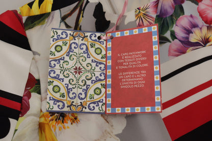Багатобарвна сукня-футляр у стилі шармез у стилі печворк Dolce &amp; Gabbana