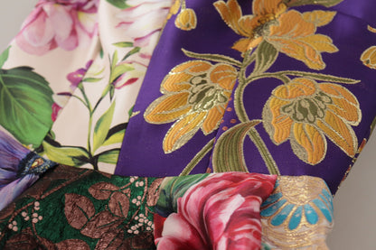 Елегантна шовкова сукня Dolce &amp; Gabbana у стилі печворк