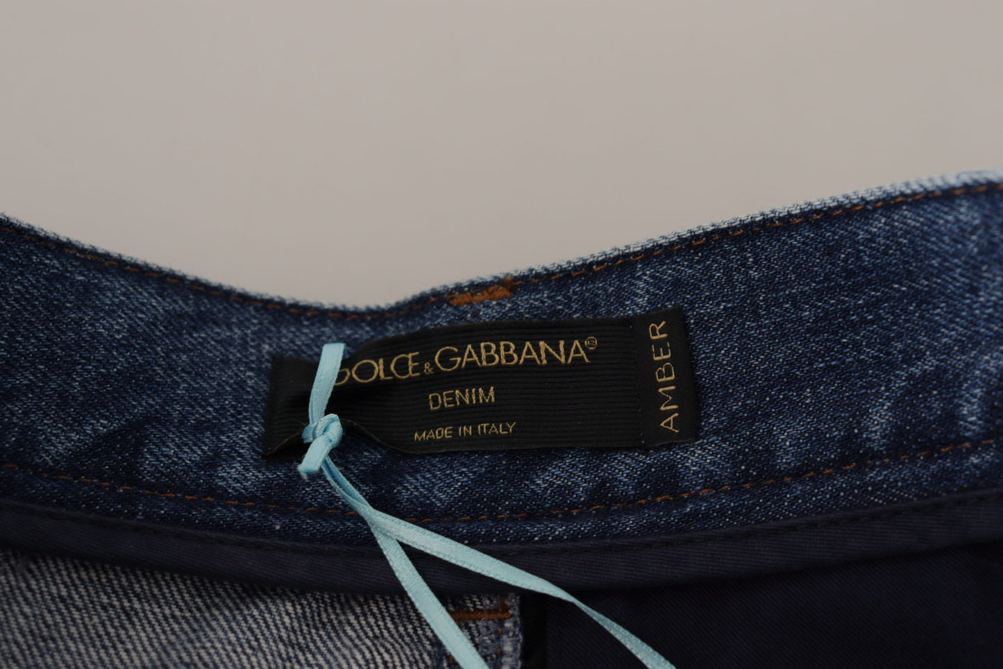 Джинси Dolce &amp; Gabbana у стилі печворк з жакардового деніму