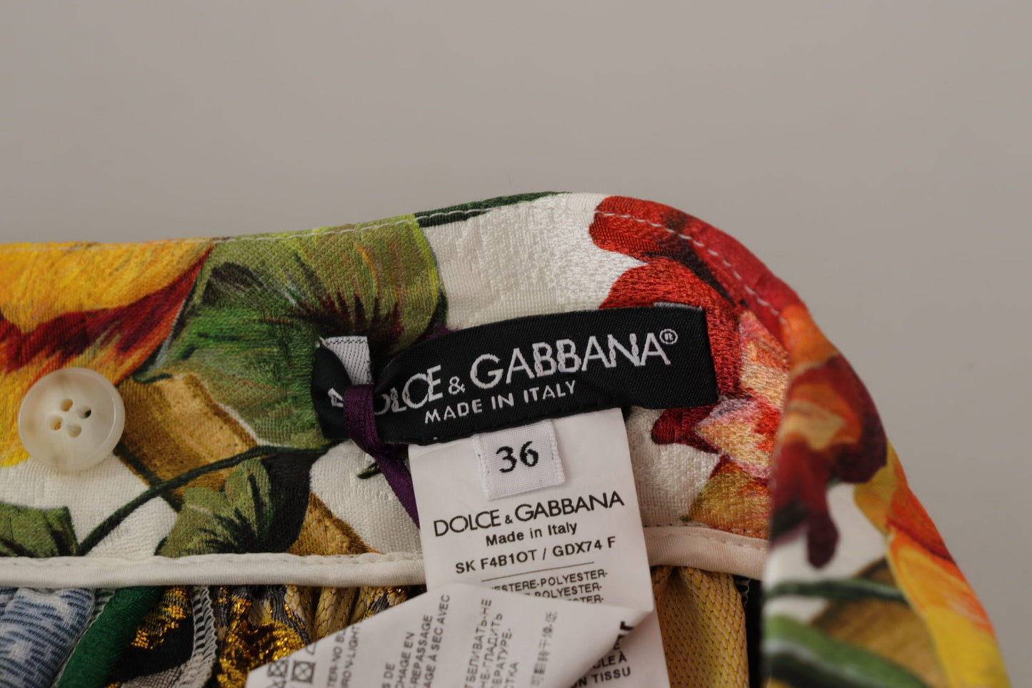 Спідниця-максі Dolce &amp; Gabbana із завищеною талією та сицилійським візерунком