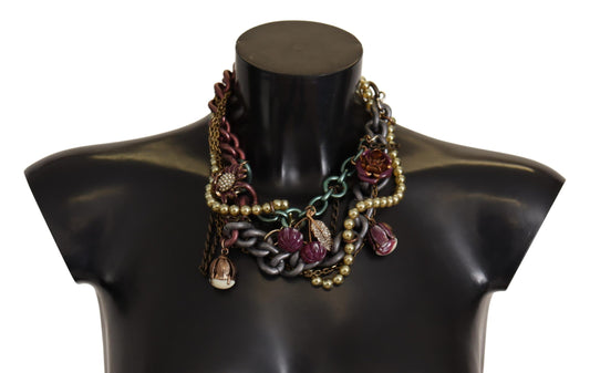 Елегантне золотисте намисто Dolce &amp; Gabbana Sicilian Elegance