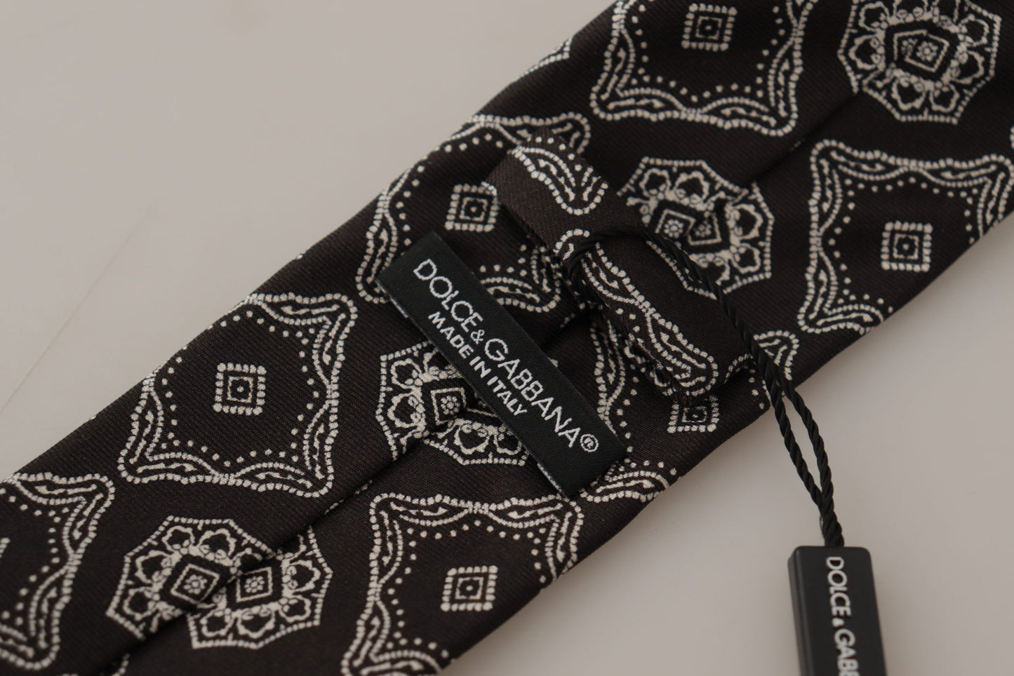 Елегантний шовковий геометричний метелик Dolce &amp; Gabbana
