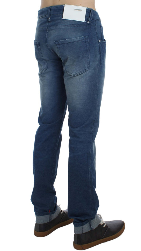 Acht Slim Fit Blue Wash Італійський денім