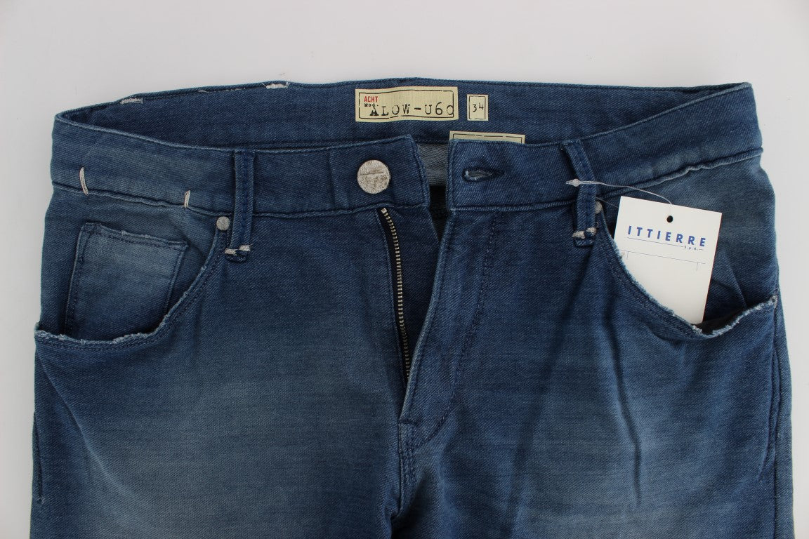 Acht Slim Fit Blue Wash Італійський денім