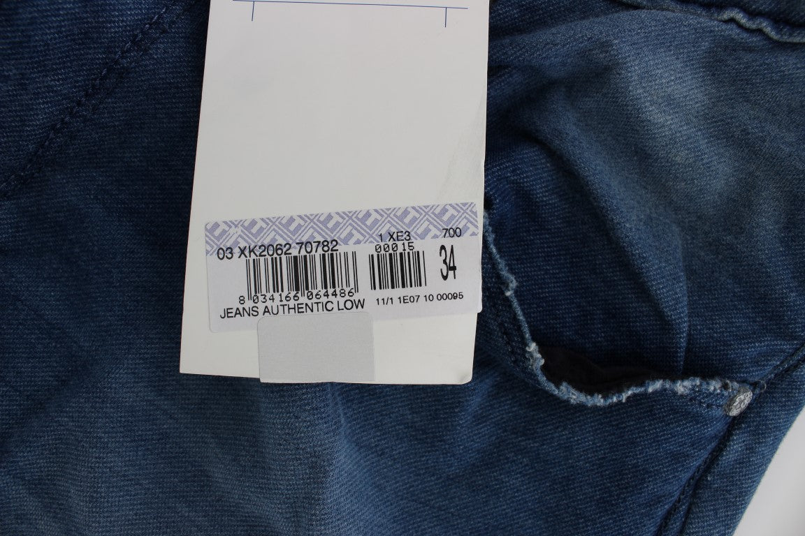 Acht Slim Fit Blue Wash Італійський денім