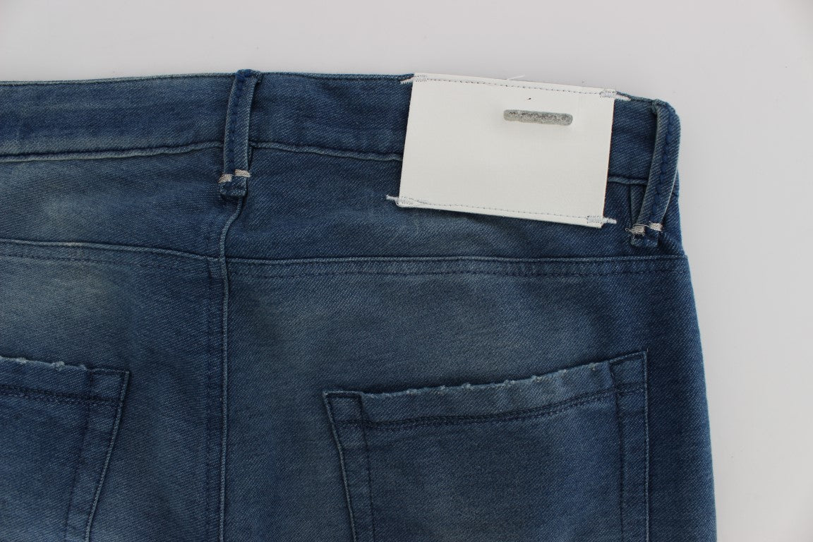 Acht Slim Fit Blue Wash Італійський денім