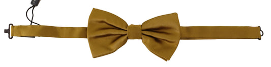 Елегантний гірчичний шовковий метелик Dolce &amp; Gabbana