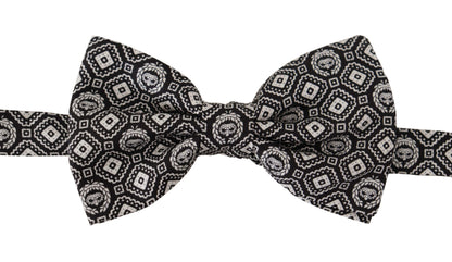 Елегантний шовковий чорний метелик Dolce &amp; Gabbana
