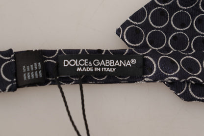 Елегантний чорно-білий шовковий метелик Dolce &amp; Gabbana
