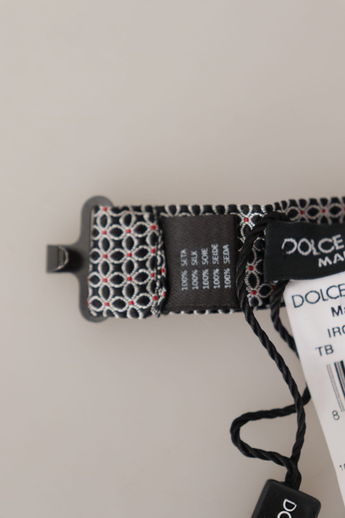 Елегантний чорний шовковий метелик Dolce &amp; Gabbana