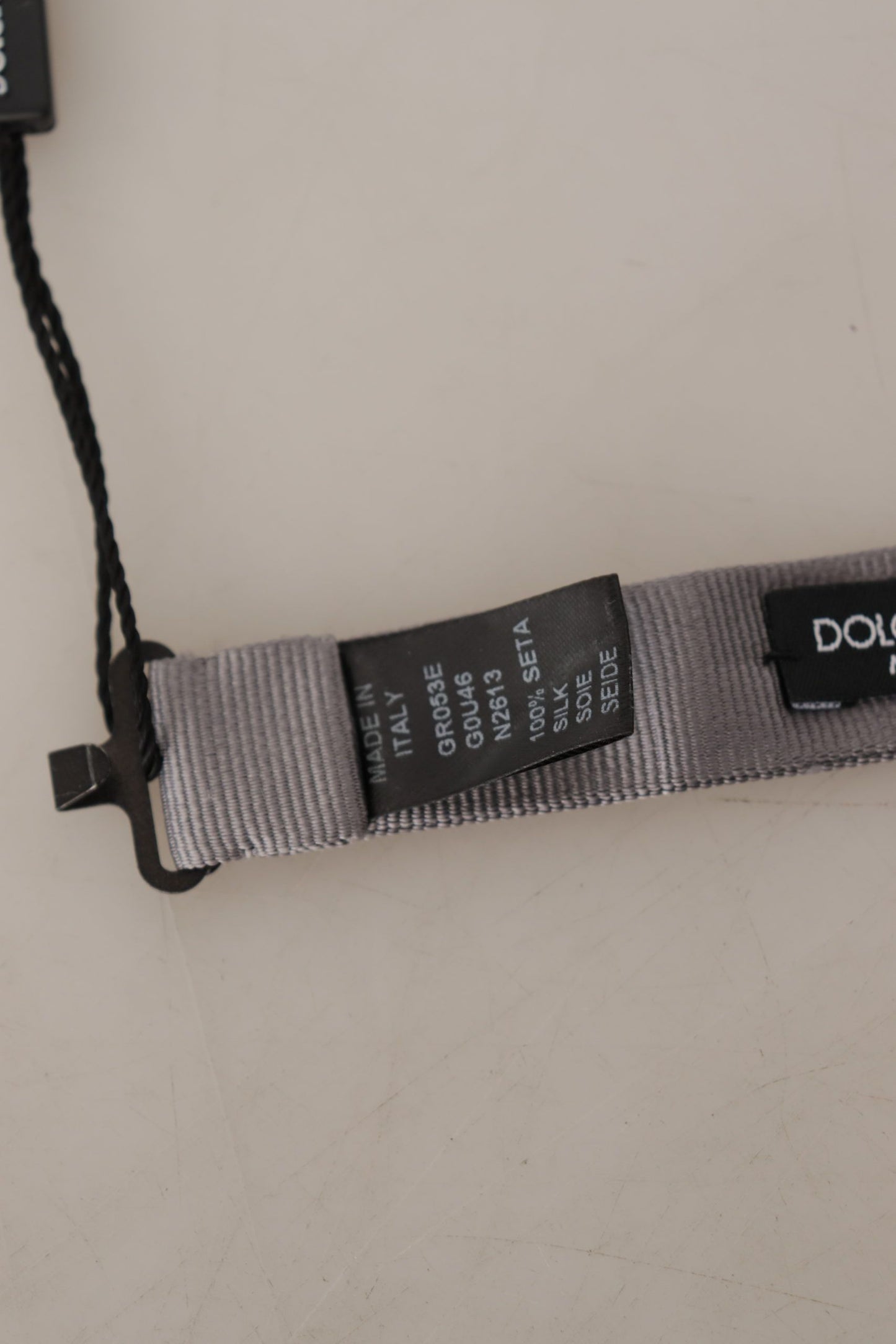 Елегантний сірий шовковий метелик Dolce &amp; Gabbana