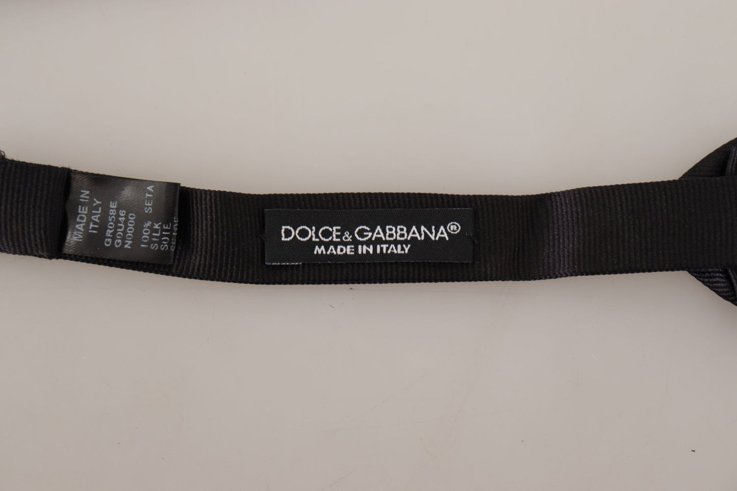 Елегантний чорний шовковий метелик Dolce &amp; Gabbana