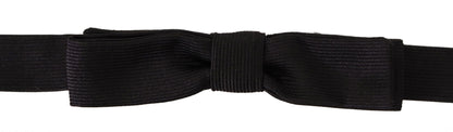 Елегантний шовковий чорний метелик Dolce &amp; Gabbana