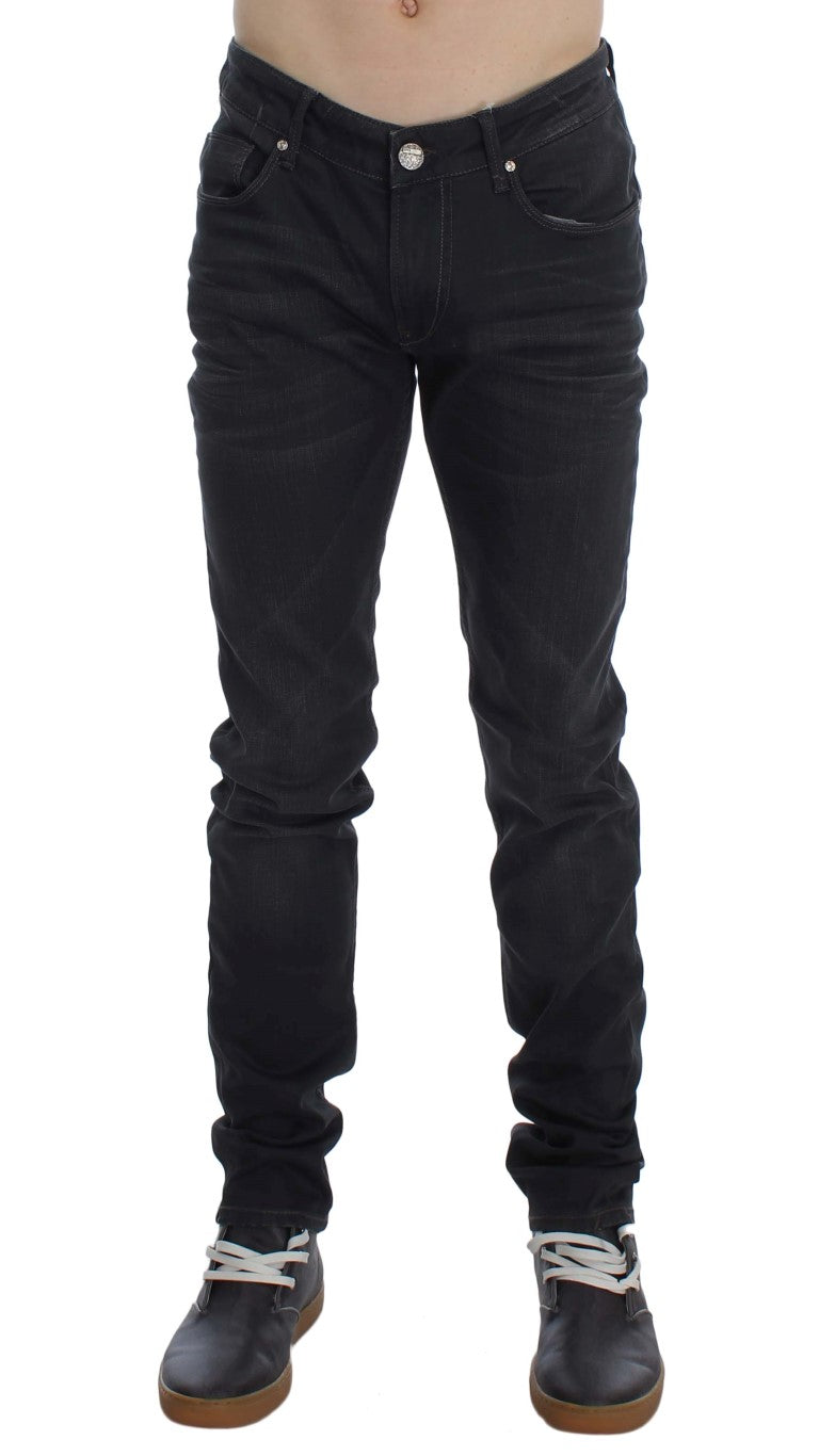 Acht Sleek Grey Slim Fit для чоловіків преміум-класу