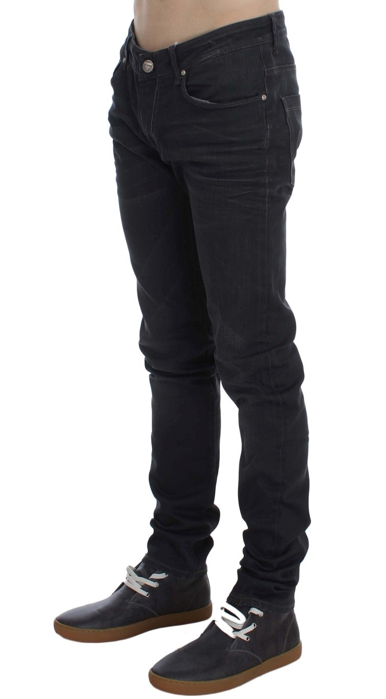 Acht Sleek Grey Slim Fit для чоловіків преміум-класу