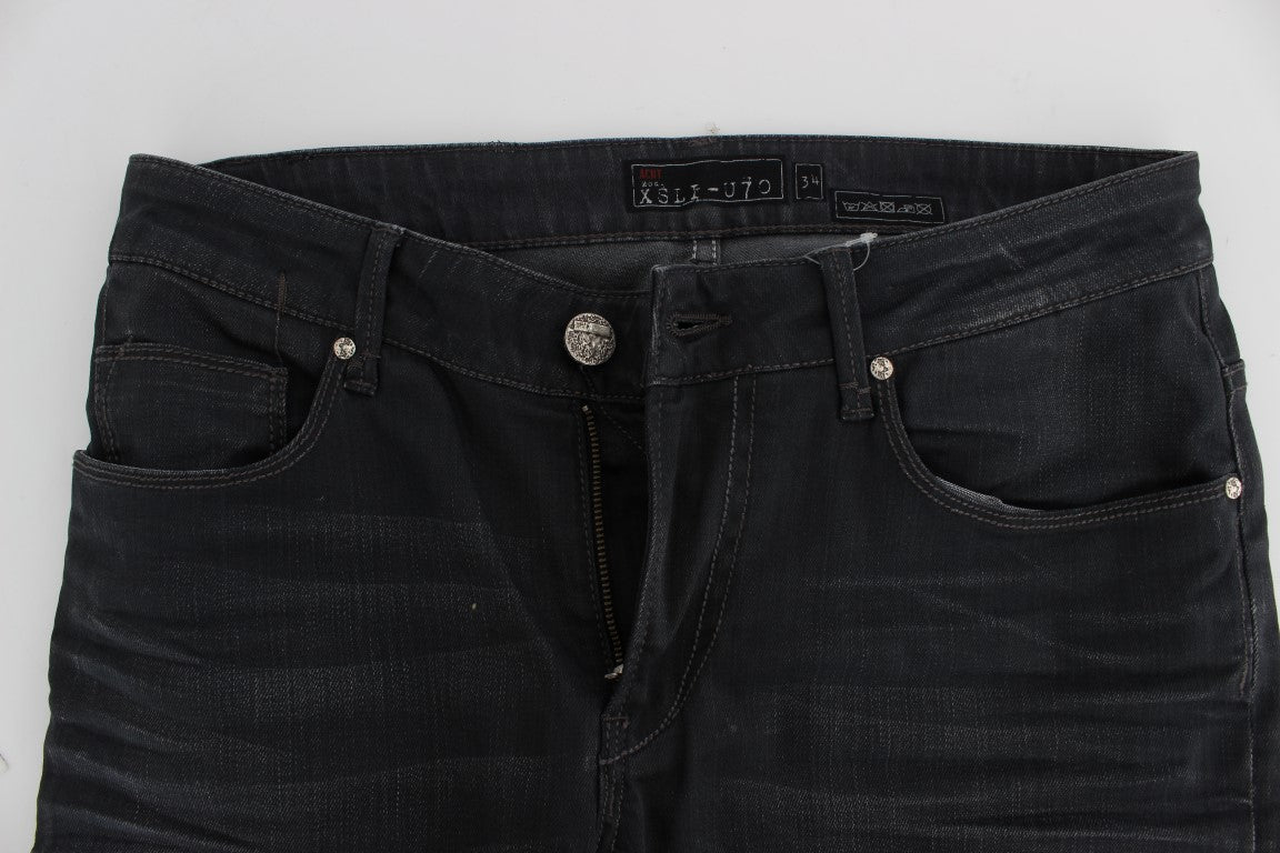 Acht Sleek Grey Slim Fit для чоловіків преміум-класу