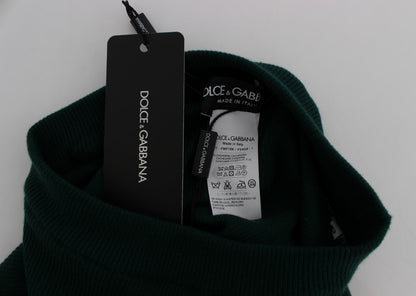 Кашемірові штани з високою талією Dolce &amp; Gabbana Emerald Treasure