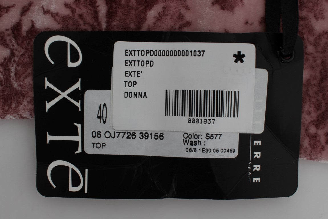 Топ Exte Silk Blend з квітковим принтом