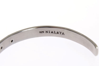 Шикарний браслет Nialaya Silver CZ для неї