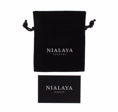 Шикарний браслет Nialaya Silver CZ для неї